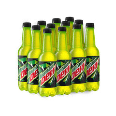 Mountain Dew Pet Bottles 500 ml 12 Pcs