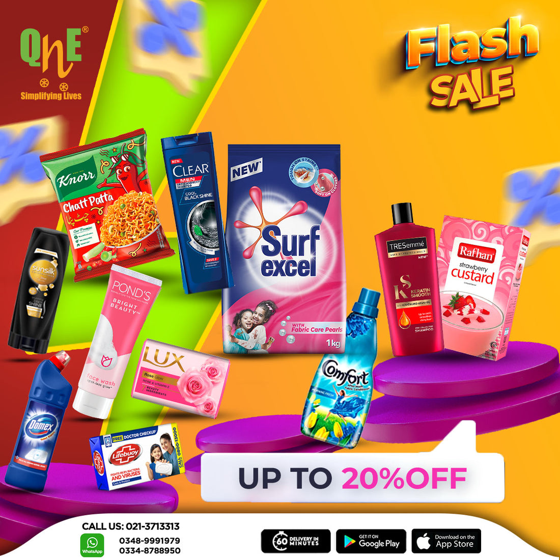 FLASH SALE ON UNILEVER PRODUCTS
