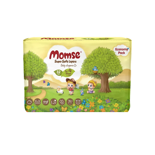 Momse Baby Diapers Large 32pcs