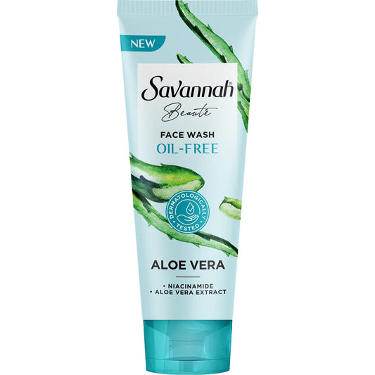 Savannah Oil Control Aloe Vera Facewash 100 ml