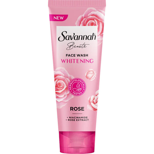 Savannah Whitening Rose Facewash 100 ml