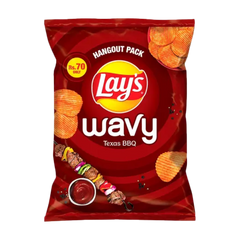 Lays Wavy B.B.Q Chips Rs 70