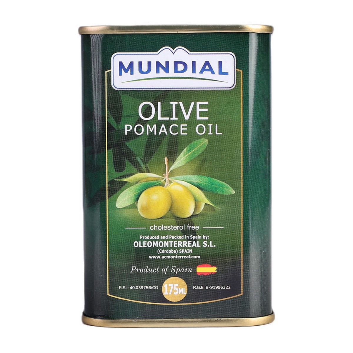 Mundial Pomace Olive Oil Tin 175ml