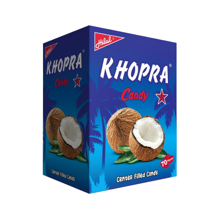 Hilal Khopra Candy 70 Pcs