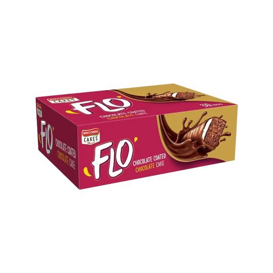Bisconni Flo Chocolate Coated Cake 30 packs
