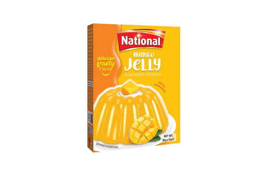 National Jelly Crystal Mango 80gm