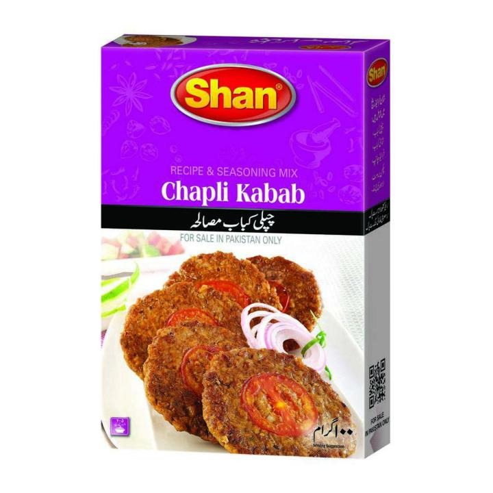 Shan Chapli Kabab Recipe Masala 100 Gm