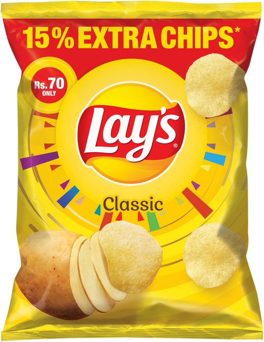 Lays Salt chips Rs 70