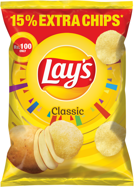 Lays Salted Chips Rs 100