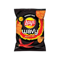 Lays Wavy Flamin Hot Potato Chips Rs 70