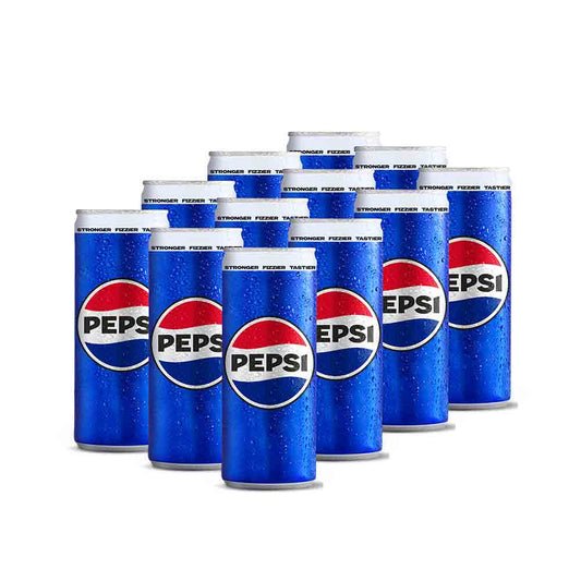 Pepsi Soft Drink Can 250ml 12-Pcs Case