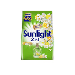 Sunlight 2in1 Washing Powder Green  4KG (Clean & Fresh)