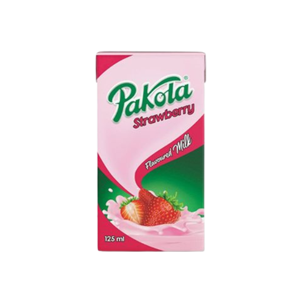 Pakola Flavoured Milk - Strawberry 125 ml