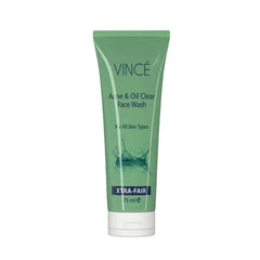 Vince Acne & Oil Clear Face Wash Sulfate Free 75ml