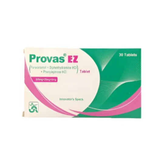 PROVAS EZ TAB 325MG/25MG/5MG 30S