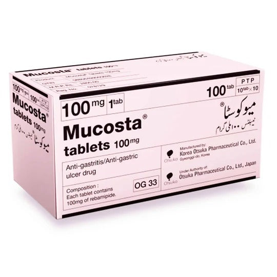 MUCOSTA 100MG TAB