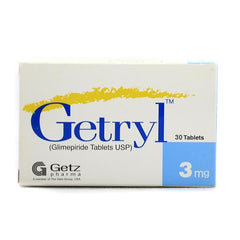 GETRYL 3 MG TAB 30S