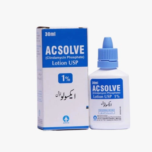 ACSOLVE 1% LOTION 30ML