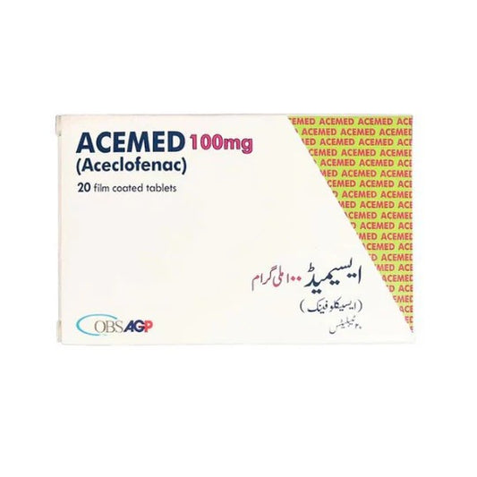 ACEMED 100MG TABLETS 10S