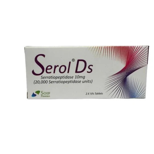 SEROL DS 10MG TABLETS 10S  20S