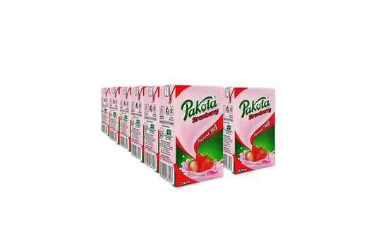 Pakola Flavoured Milk - Strawberry 250 ml 12pcs Case