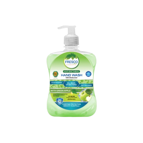 Fresco Anti Bactarial Hand Wash With Green Apple 500ml