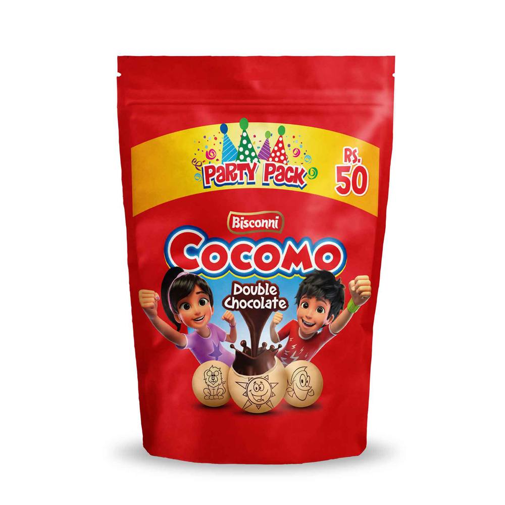Bisconni Cocomo Chocolate Biscuit Pouch Rs 50