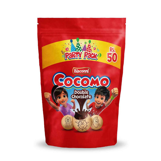 Bisconni Cocomo Chocolate Biscuit Pouch Rs 50