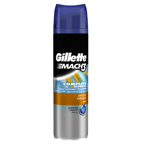 Gillette Mach 3 5 Defense Soothing Shaving Gel 200ml