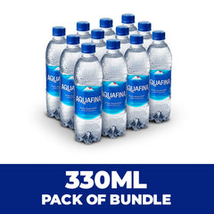 Aquafina Mineral Water Pet Bottle 330 ml 12-pcs Case
