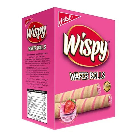 Hilal Wispy Wafers Strawberry 24s Box
